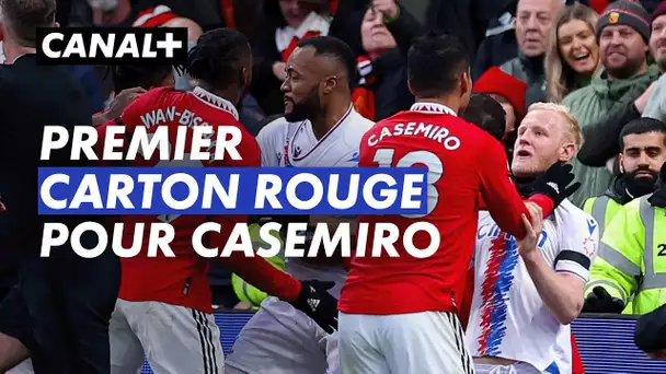 Le carton rouge de Casemiro - Man United / Crystal Palace - Premier League 2022-2023 (22ème journée)