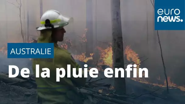 En Australie, la pluie tombe enfin, un soulagement pour les pompiers