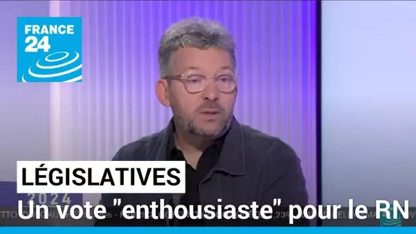 Législatives : "on n'est plus dans un vote d'adhésion, mais un vote enthousiaste" pour le RN