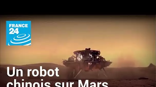 La Chine réussit à poser un robot sur Mars, une première