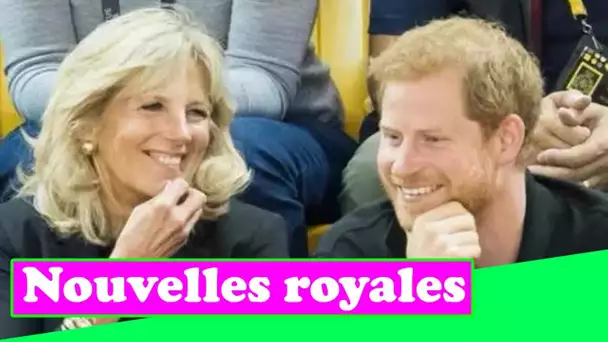 Le prince Harry s'exprime lors d'un événement militaire avec Jill Biden – « Inspiré par chacun »