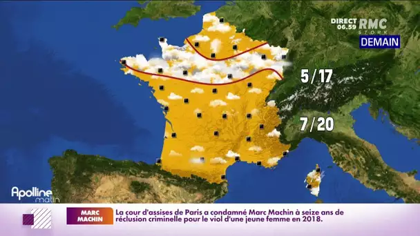 Week-end ensoleillé malgré des températures fraîches le matin