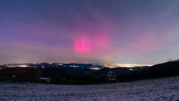 De rares aurores boréales observées en France