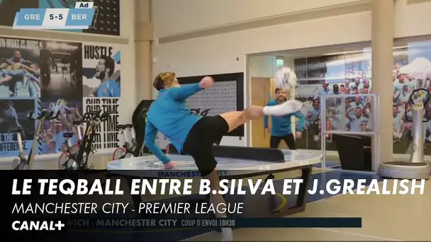 Le teqball entre Bernardo Silva et Jack Grealish - Premier League