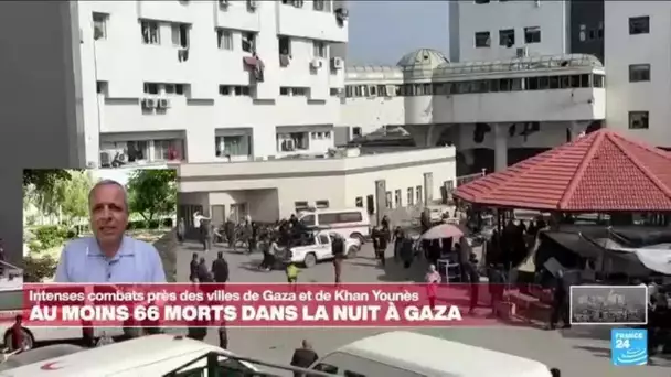 Frappes israéliennes et combats dans plusieurs villes de la bande de Gaza • FRANCE 24