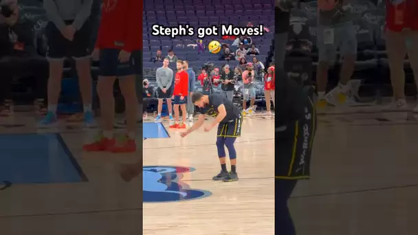 Stephen Curry hits the half-court shot & then makes a young fans day! 🤣🙌|#Shorts