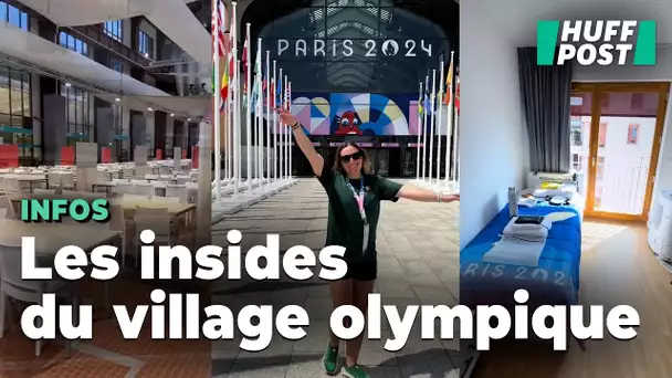 Au village olympique, les athlètes déjà présents vous font faire le tour du propriétaire