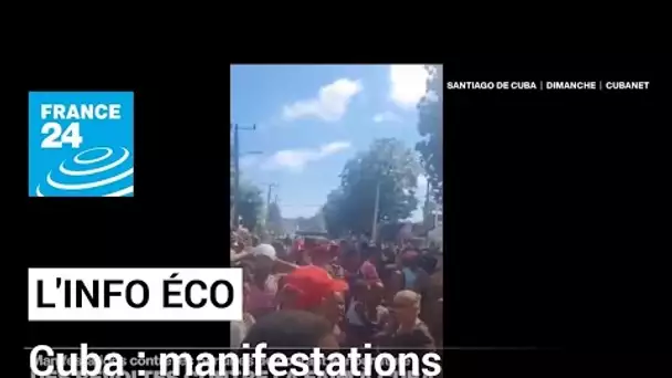 "Nous avons faim!" : les Cubains manifestent contre les pénuries de nourriture et de carburant