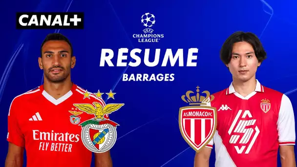 Le résumé du match fou Benfica / Monaco - Ligue des champions 2024-25 (Barrages retour)