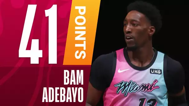 Bam Adebayo Drops CAREER-HIGH 41 PTS On The Road!