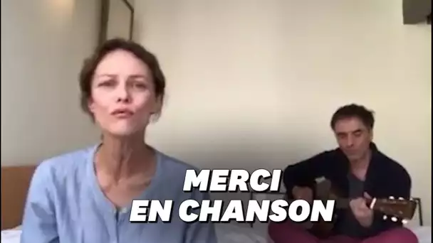 Pour remercier les soignants Vanessa Paradis et son mari ont une petite chanson