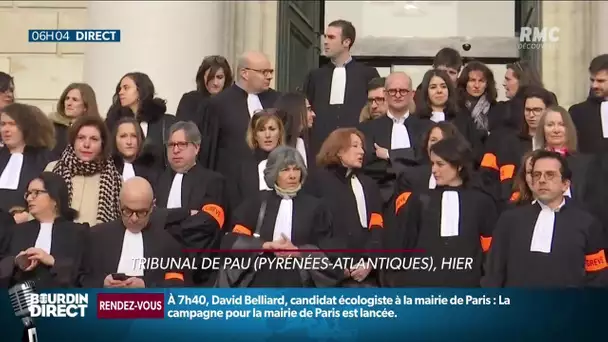 Retraites: la nouvelle stratégie des avocats parisiens mobilisés contre la réforme