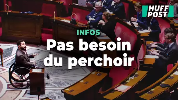 L'Assemblée s'adapte pour ce député puisse défendre le remboursement des fauteuils roulants