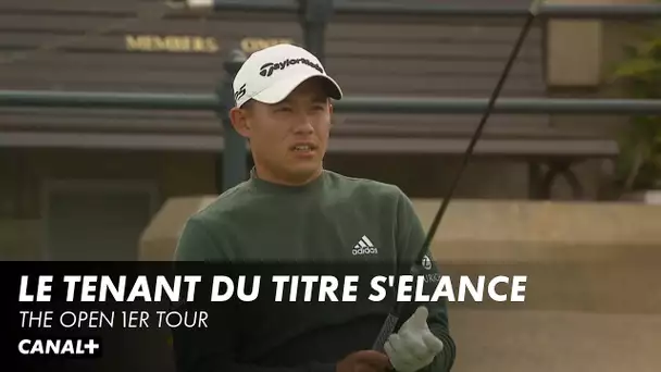 Le tenant du titre Morikawa s'élance - The Open 1er tour