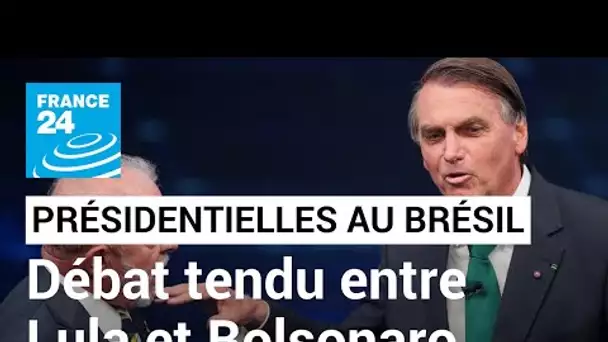 Brésil : débat tendu entre Lula et Bolsonaro à deux semaines du second tour • FRANCE 24