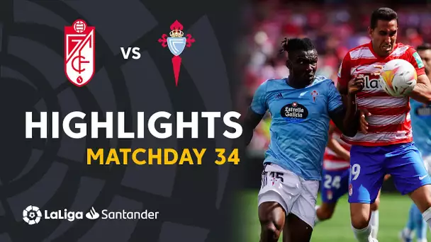 Resumen de Granada CF vs RC Celta (1-1)