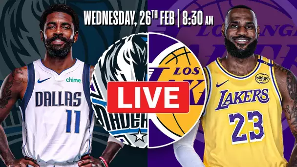 Dallas Mavericks at Los Angeles Lakers [OFFICIAL LIVE STREAM]