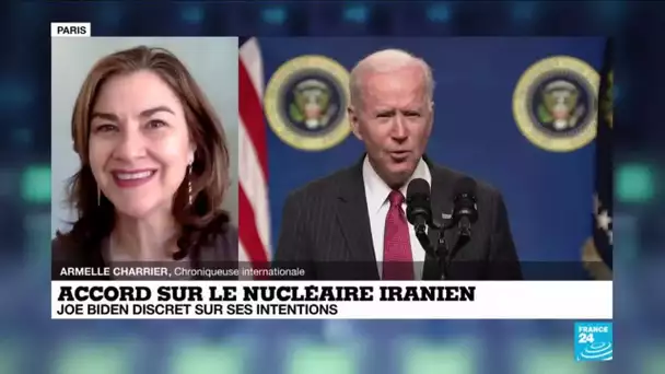 Accord sur le nucléaire iranien : Joe Biden discret sur ses intentions