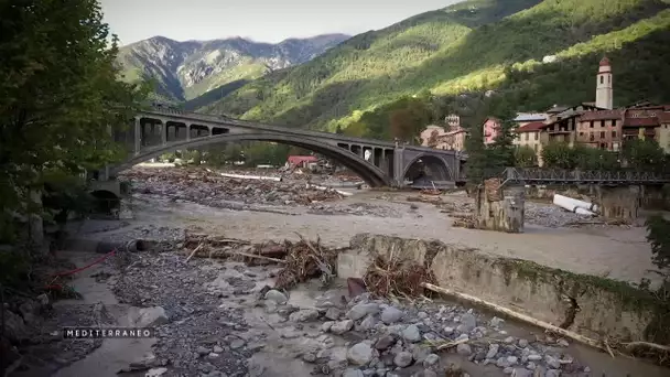 MEDITERRANEO – dans la Vallée de la Roya, dévastée il y a deux ans par la tempête Alex