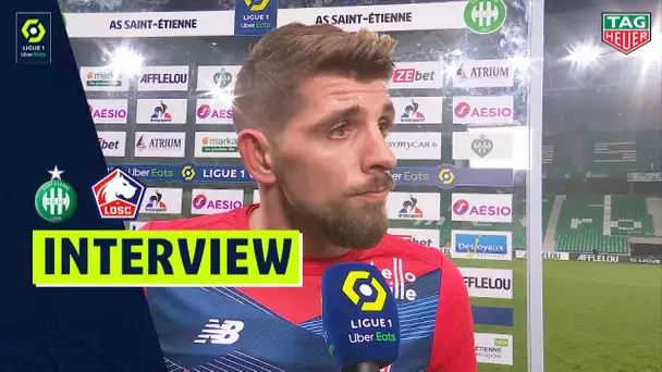 Interview de fin de match : AS SAINT-ÉTIENNE - LOSC LILLE (1-1)  / 2020/2021