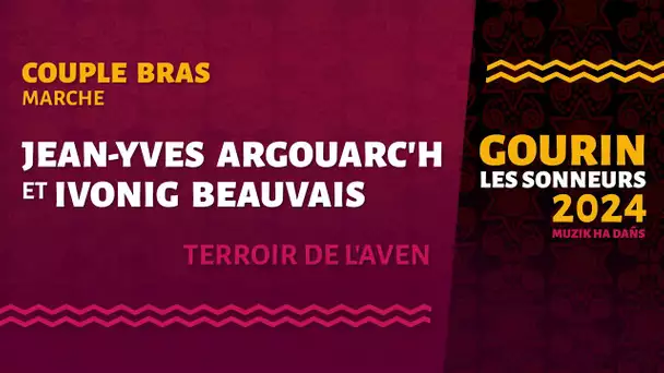 Gourin 2024 - Bras - Marche : Jean-Yves Argouarc'h et Ivonig Beauvais