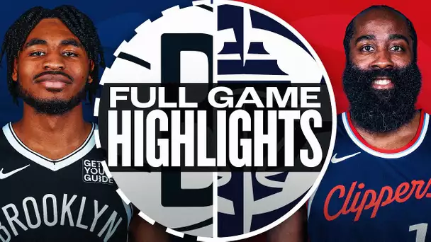 NETS at CLIPPERS | NBA PRESEASON FULL GAME HIGHLIGHTS | October 8, 2024