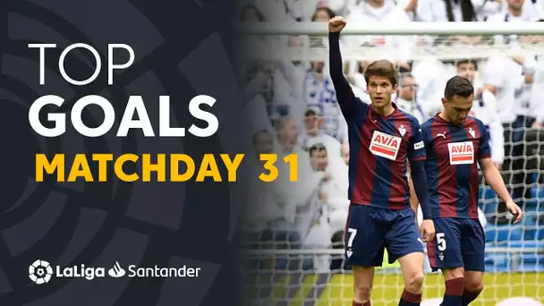 Todos los goles de la jornada 31 de LaLiga Santander 2018/2019