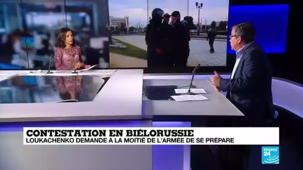 Contestation en Biélorussie : Loukachenko demande à la moitié de l'armée de se préparer