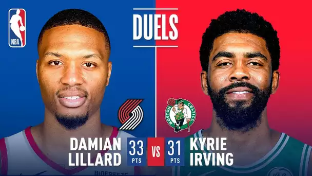 Damian Lillard and Kyrie Irving Duel In Boston | February 27, 2019