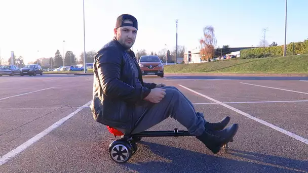 DU KARTING DANS UN CENTRE COMMERCIAL ? / TRANSFORMER UN HOVERBOARD EN KART