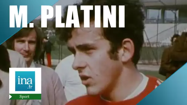 Michel Platini "Equipe de France 1976"  | Archive INA