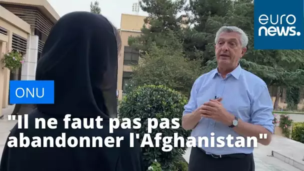 "Il ne faut pas pas abandonner l'Afghanistan" - patron du HCR