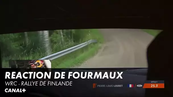 Réaction de Fourmaux - Rallye de Finlande