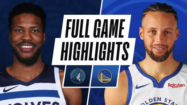 TIMBERWOLVES at WARRIORS | FULL GAME HIGHLIGHTS | January 25, 2021