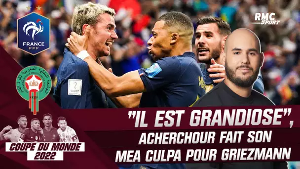 Équipe de France : "Il est grandiose", Acherchour fait son "mea-culpa" pour Griezmann