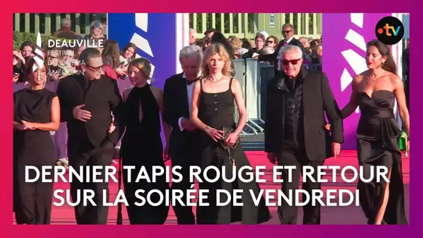 50ᵉ Festival de Deauville : dernier tapis rouge et retour sur la soirée de vendredi