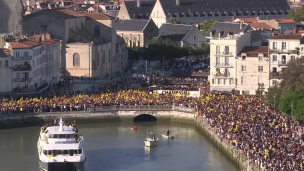 Rugby Champions Cup : le Stade Rochelais en communion avec leur public