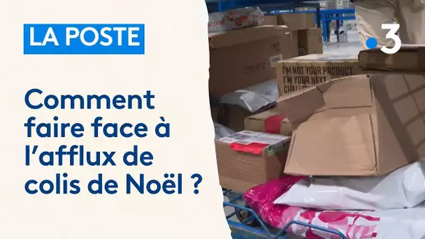 Colis de Noël : des milliers de colis sont traités par la Poste en Alsace