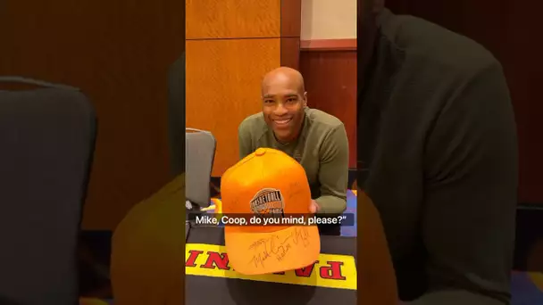 Vince Carter got his big hat signature idea from Michael Cooper 😂 | #Shorts