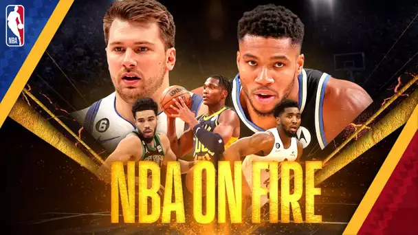 NBA On Fire: feat. Luka Doncic, Giannis Antetokounmpo, Bennedict Mathurin & Cavs @ Celtics  🔥🔥