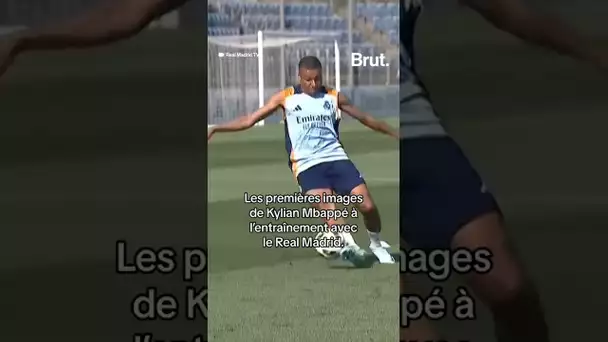 Les premières images de Kylian Mbappé à l'entraînement avec le Real Madrid