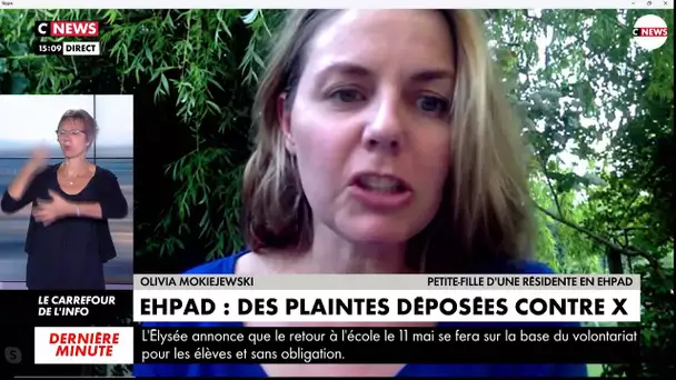 Ehpad : des plaintes déposées contre X