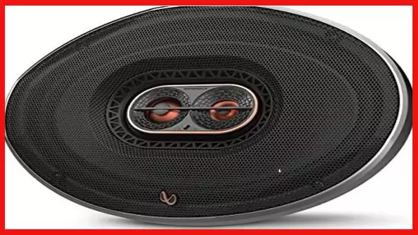 Infinity REF-9623ix 300W Max 6" x 9" 3-Way Car Audio Speaker with Edge-Driven, Textile Tweeters