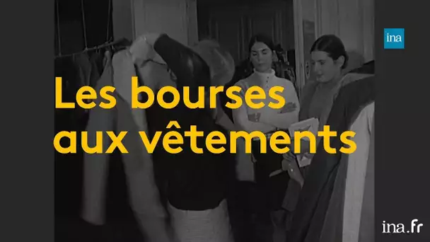 Bourse aux vêtements : un grand look à petit prix | France Info INA