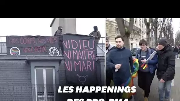 Les pro-PMA perturbent le rassemblement de la Manif Pour Tous