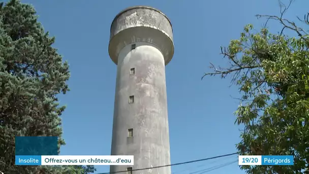 Insolite : un château d'eau à vendre