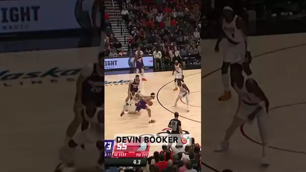 NASTY move & bucket by Devin Booker! 🔥 Live on NBA TV | #Shorts