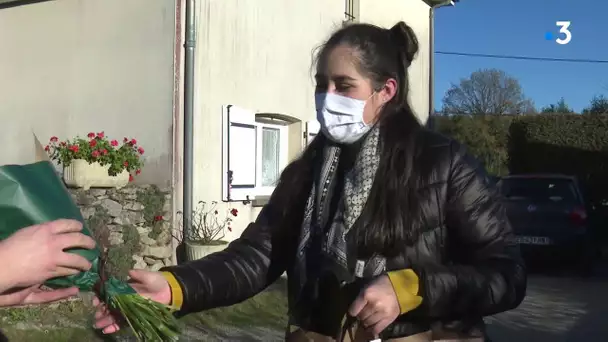 A Guéret, dégustez... avec des fleurs.