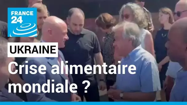 Ukraine : à Odessa, Antonio Guterres "est préoccupé par la sécurité alimentaire mondiale"