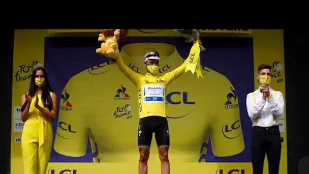 Tour de France 2021 : Julian Alaphilippe maillot jaune après avoir gagné la première étape